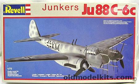 Revell 1/72 Junkers Ju-88C-6C Nightfighter - (Ju88C6c), 4132 plastic model kit